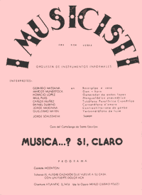 Programa de M&uacute;sica..? S&iacute;, claro (1966).