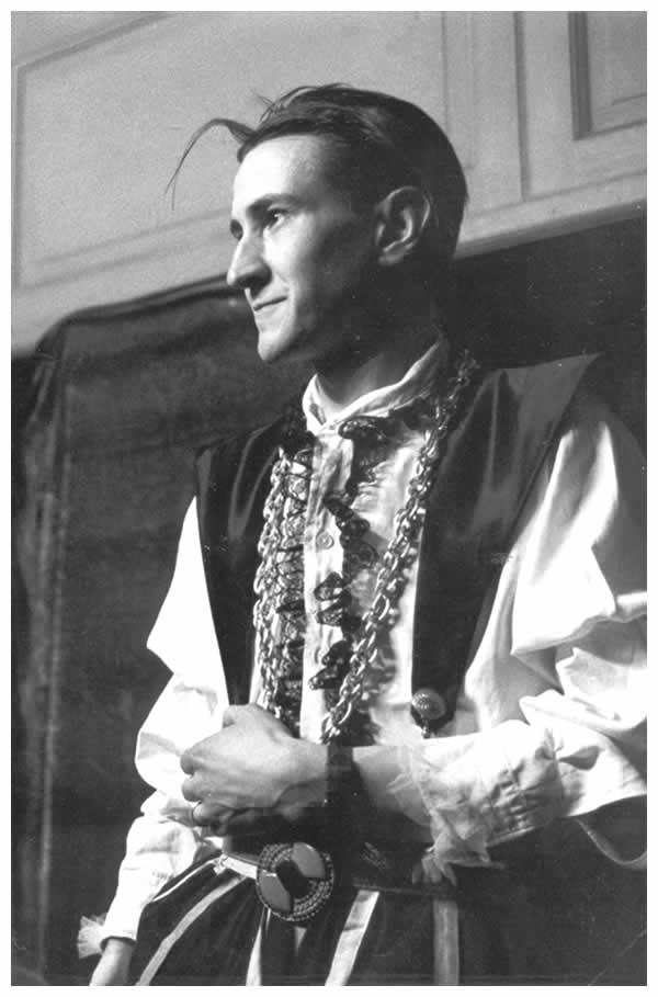 Gerardo en el debut de Il figlio del pirata.